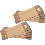 10x filtres turbo remplacement pour makita 193293 - 7 pour ponceuse, ponceuse orbitale - lot de sacs ...