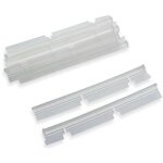 10x languettes en caoutchouc compatible avec neato xv - 21, xv - 25 aspirateur - robot - lot de lamelles ...