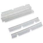 10x languettes en caoutchouc compatible avec neato xv signature pro aspirateur - robot - lot de lamelles ...