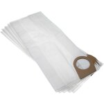 10x sacs compatible avec bosch pas 900, pas 1000, pas 1000 f aspirateur - microfibre non tiss�e, 55, ...
