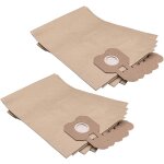 10x sacs compatible avec hitachi cv - 200p, cv - 400p eco, cv - 300p aspirateur - papier, 32cm x 20cm, ...
