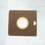 10x sacs compatible avec aldi quigg div 150, div350, div150 aspirateur - 24, 7cm x 27cm blanc - vhbw