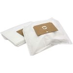 10x sacs compatible avec rowenta dymbo rs 005. . . 099 aspirateur - microfibres non tisses, 31cm x 22cm, ...