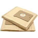 10x sacs compatible avec singer cyclone 2000, 3000 aspirateur - papier, 22, 25cm x 20, 5cm, couleur sable ...