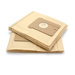 10x sacs compatible avec singer mistral 5, 2000, 3000, 4000 aspirateur - papier, 22, 25cm x 20, 5cm, ...