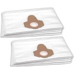 10x sacs compatible avec tornado aqualine 852, aqualine 872, midi jet plus, 800 aspirateur - microfibres ...