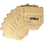 10x sacs compatible avec vorwerk kobold vk130, vk131, vk 130, vk 131, vk130sc aspirateur - papier, 24, ...