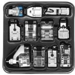 11 ensembles d'ensembles de pieds - de - biche domestiques pour machines � coudre domestiques pour brother ...