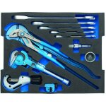 Gedore - 1100 ct2 - 03 - 100 b assortiment sanitaire dans 2 / 2 l - boxx 136 modul dessus