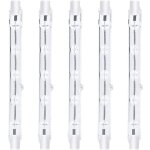 118 mm r7s ampoule crayon halog�ne � intensit� variable 300 w blanc chaud 2800 k r7s lin�aire 3000 lm ...