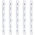 118 mm r7s ampoule crayon halog�ne � intensit� variable 300 w blanc chaud 2800 k r7s lin�aire 3000 lm ...