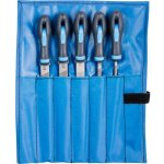 Tools 11800520 set de limes d'atelier diffrentes limes dans un sac  roulettes en pvc longueur 200 mm ...