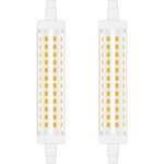 118mm r7s ampoule led 10w blanc froid 6000k lin�aire projecteur � double extr�mit�s remplacement de l?ampoule ...