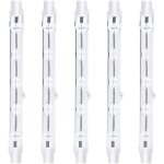 118mm r7s dimmable ampoule halog�ne crayon 300w blanc chaud 2800k r7s lin�aire 3000lm ac220 - 240v j118 ...