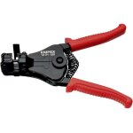 Knipex - 12 21 180 ean pince � d�nuder avec couteaux de forme gain�es en plastique noire laqu�e 180 mm ...