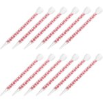 12 embouts m�langeurs de calfeutrage en spirale buse de finition pour mastic outil de m�lange homog�ne ...