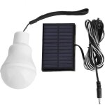 12 led ampoule � �nergie solaire portative de lumi�re d'ampoule de led avec panneau solaire pour �clairage ...