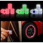 12 pi�ces bouchons de valve de pneu voiture, universel capuchons tige valve pneu, bouchon de valve fluorescent ...