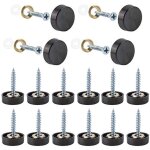 12 pi�ces inoxydable miroir d�coratif vis, clous de miroir polis, vis de miroir 19mm en acier inoxydable, ...