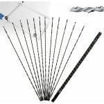 12 pi�ces lames de scie � chantourner avec dents en spirale pour scie de coupe en bois m�tal (4)