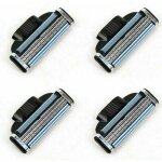 12 pi�ces recharges de remplacement de lames de rasoir pour hommes pour gillette mach 3 -