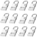 12 pi�ces tirette fermeture eclair, fixateur de fermeture � glissi�re, tirettes remplacement fermeture ...