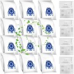 12 sacs � poussi�re, 4 filtres de protection moteur et 4 filtres d'�chappement pour aspirateurs miele ...