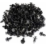 120 pi�ces clips de fixation rivet de fixation en plastique pour la voiture noir voiture clips agrafe ...