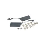 Emuca jeu de compas pour porte relevable agile flap, 7 - 11, 6kg, acier et plastique, gris anthracite ...