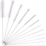 12pcs tube brosse de nettoyage, goupillon nettoyage, brosse de nettoyage tube pour bouteille, tuyau brosses ...