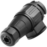 12v 13 broches prise de remorque �lectrique plastique 13 ples connecteur de cblage adaptateur noir
