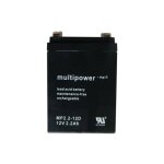 12v - 2200mah accu au plomb 104x70x48mm pour aspirateur waeco