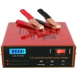 12v / 24v chargeur de batterie pour voiture intelligent automatique mainteneur, au lithium, plomb acide ...