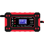 12v6a chargeur de batterie, chargeur batterie moto mainteneur avec automatique r�paration fonction avec ...