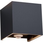 12w applique murale ext�rieur avec d�tecteur de mouvement, ip65 �clairage mural ext�rieur / int�rieur ...