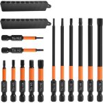 13 pcs coffret embout visseuse hex, tournevis de precision long, embout de visseuse aimant�, avec bo�te ...