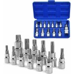 13 pcs torx bit socket set t8 - t70 s2 acier cl�s � douille hexagonal torx socket shank tool tournevis ...