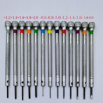 13 pi�ces kit tournevis de pr�cision, tournevis montre pour r�paration, tournevis horlogerie, outils ...