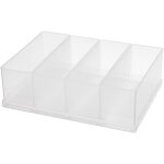 136518 80 4xba8 - 2 godet avec plateau, transparent - raaco