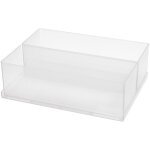 136549 80 2xba7 - 2 godet avec plateau, transparent - raaco