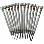 13pcs tournevis precision, diff�rentes tailles montre outil de montre pour les horlogers, r�paration ...