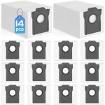 14 sacs � poussi�re pour dreame l10s ultra gen 2 / x50 / x40 ultra / l40s / l10s pro ultra heat / l40 ...