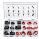 141 pcs rondelle en caoutchouc et joint fibre, 18 tailles joint etanch�it� de robinet, anneau de rondelle ...