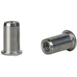Gesipa - 1464839 ecrou  sertir en aveugle ( x l) 9 mm x 18 mm m6 acier 25 pc(s)