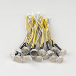 15 accessoires pour lampe de bureau rechargeable avec veilleuse led, large t�te tactile plate, interrupteur, ...