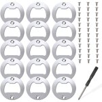 15 ensembles d'inserts de d�capsuleur, kit de pi�ces d'insertion en m�tal pour ouvre - bouteille, moules ...