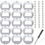 15 ensembles d'inserts de d�capsuleur, kit de pi�ces d'insertion en m�tal pour ouvre - bouteille, moules ...