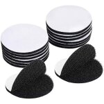 15 pi�ces noir scratch autocollant double face, bande auto - adh�sif, adhesif double face extra fort, ...