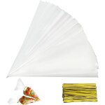 150 pcs sachets transparents bonbons, sacs � c�ne transparent, sac de bonbons en plastique biscuit cadeau ...