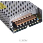 Alimentation 15a 12v led strip transformateur 15 amps stabilis� 220v 180w
